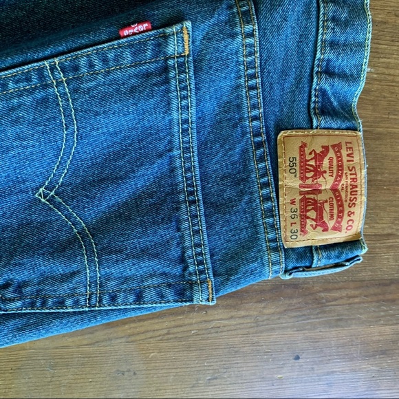 Levi’s 550 High Rise Jeans Straight Leg Mom Denim - Picture 10 of 10